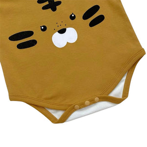 1love2hugs3kisses Baby Longsleeve Onesie Tiger + Hat
