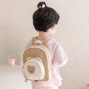 1love2hugs3kisses Bear Kids Backpack Khaki