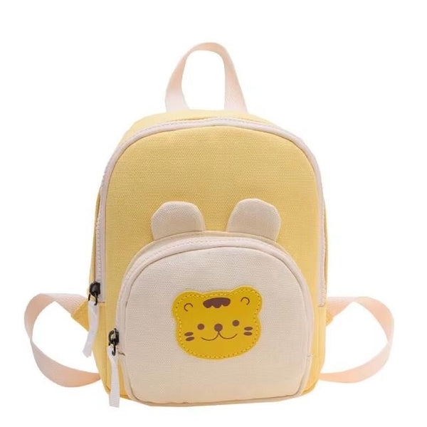 1love2hugs3kisses Tiger Kids Backpack Yellow