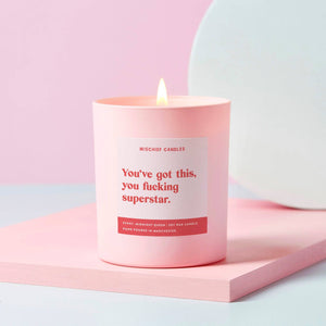 You've Got This Superstar Candle - Secret Beach Club