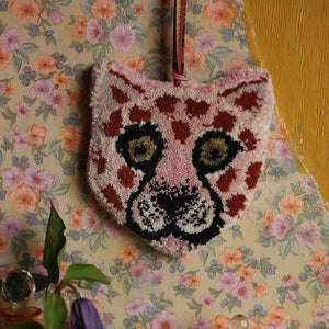 Doing Goods Pinky Leopard Cub Hanger