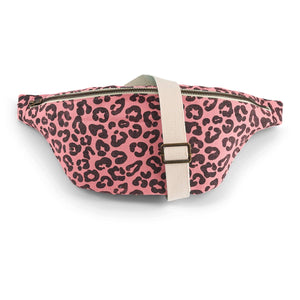 Rose In April Bumbag Leopard Pink