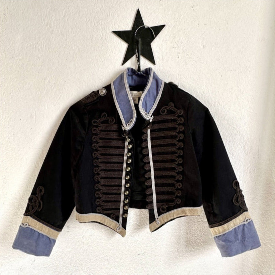 Baby Gap Navy Blue Military Marching Band Jacket Size 4 Years