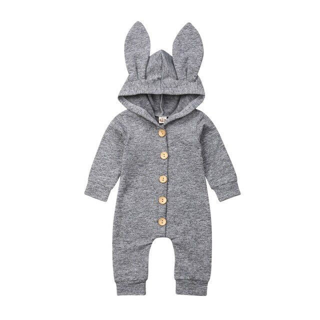 Baby Girl Sweet Bunny Jumpsuits